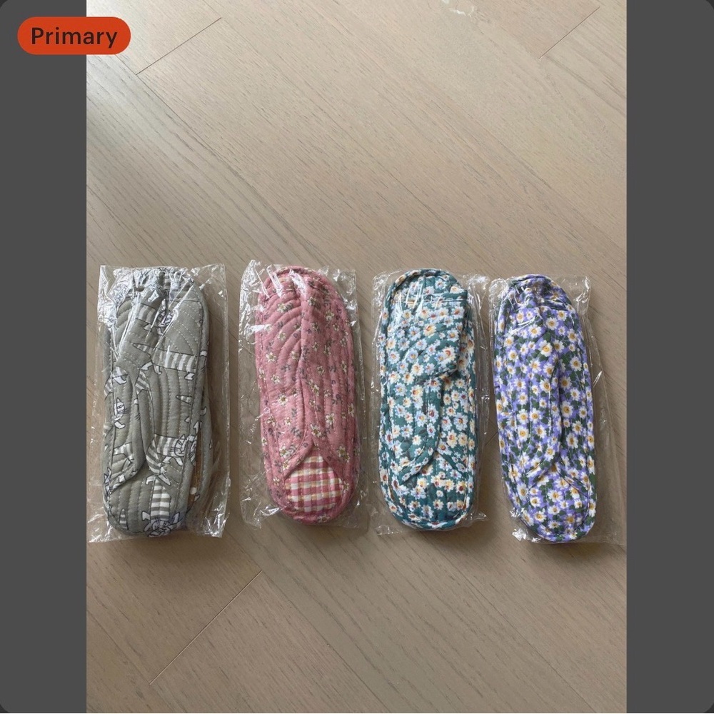 Floral and Patterned Women's Slippers - Picture 1 of 9